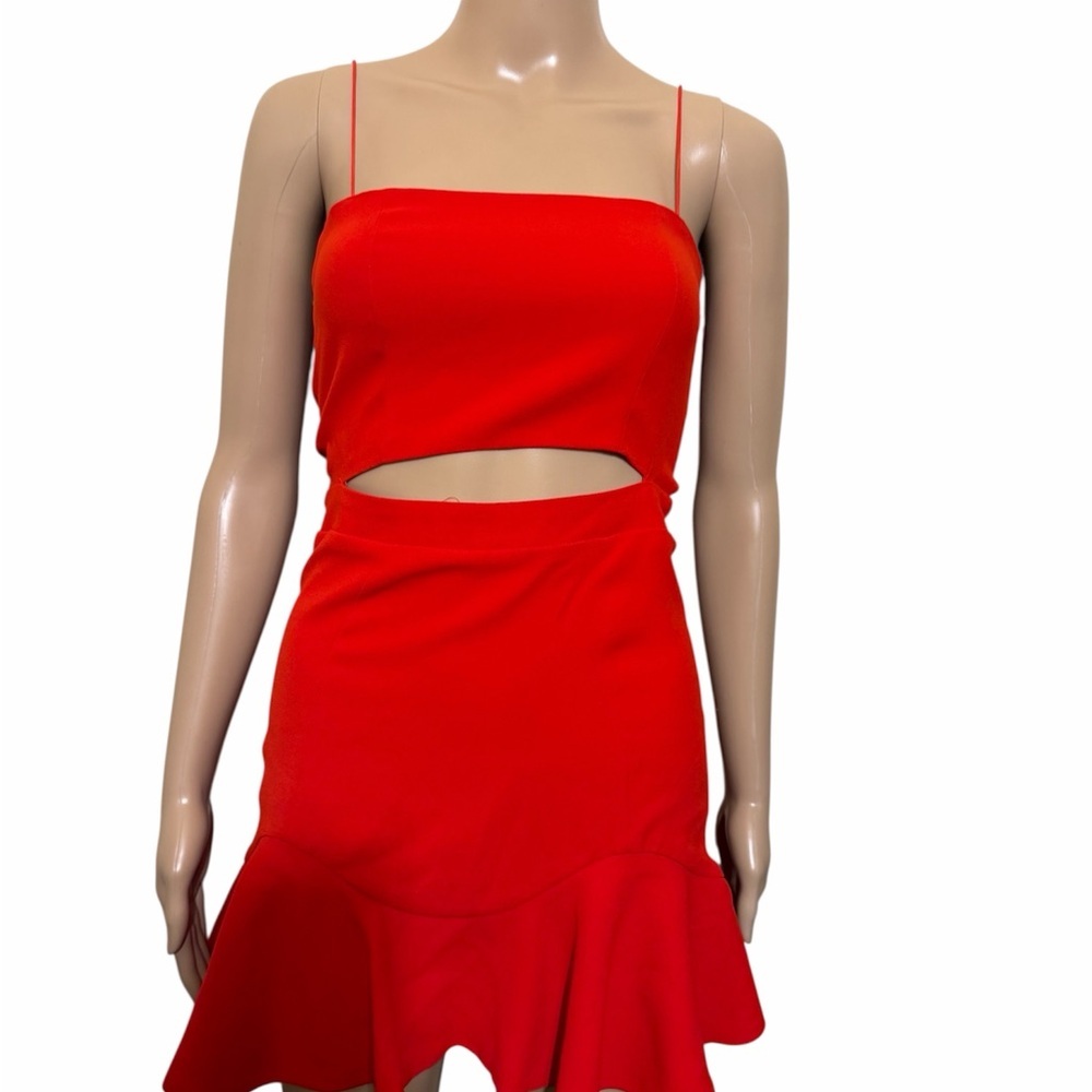 White Fox Red Mini Dress - Picture 6 of 8
